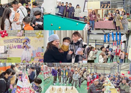 團體遊戲、擺攤競賽與歡唱活動