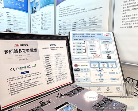 巧力多回路多功能電表 Demo 箱