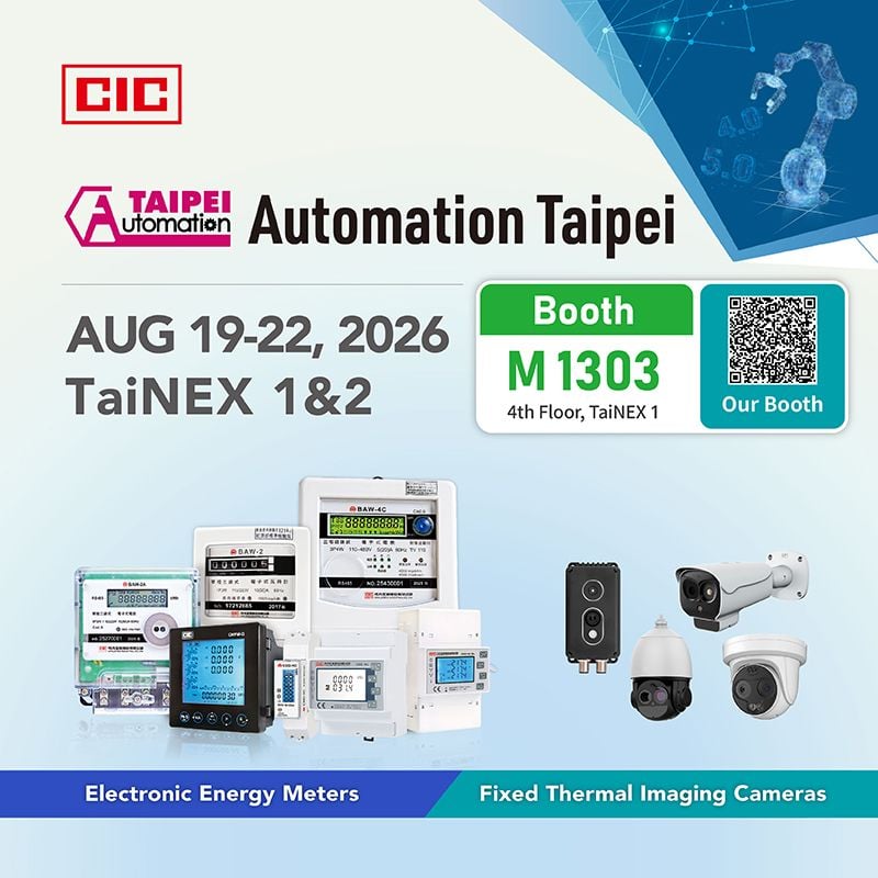 CIC returns to Automation Taipei 2026