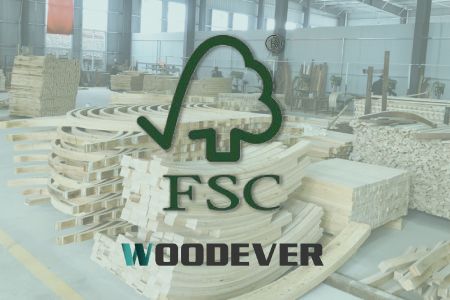 Le fournisseur de meubles de loisirs d'extérieur en bois WOODEVER a plus de 15 ans d'expérience dans l'exportation de meubles. Afin de protéger les droits et les intérêts de chaque client, tous les produits en bois ont obtenu la certification internationale FSC.