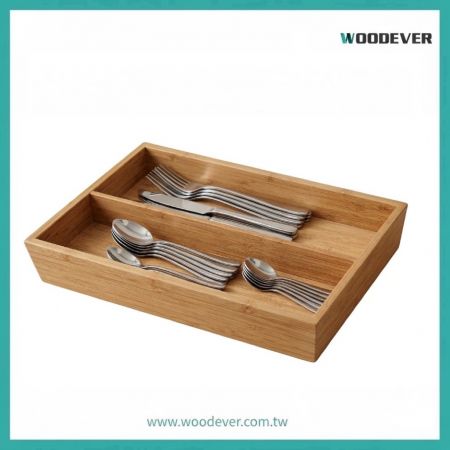 プロフェッショナルバンブー引き出しオーガナイザー：モジュラー効率と持続可能な職人技| WOODEVER カスタマイズされたPET家具 OEM/ODM - プロフェッショナルバンブーストレージシリーズ：高い安定性とESG準拠のソリューション| WOODEVER カスタマイズされたペット家具OEM/ODM