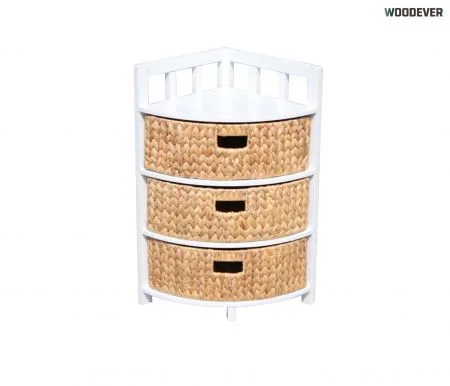 3-Tier Water Hyacinth Corner Cabinet|Vietnam Supplier Vietnam Manufacturer - WOODEVER Acacia Corner Display Shelf – 5 Tier| WOODEVER Vietnam Manufacturer|FSC Certified OEM/ODM Supplier