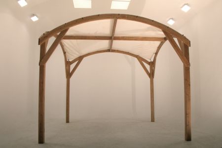 UV protection sun shade wooden pergola