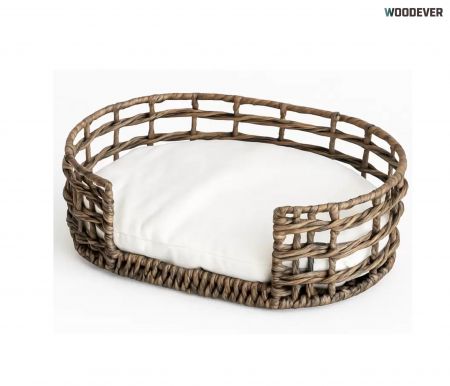 Conjunto de Cestas de Almacenamiento de Jacinto de Agua IH 70715-3BRO (3 Tamaños) - Conjunto de Cestas de Almacenamiento de Jacinto de Agua IH 70715-3BRO (3 Tamaños)
