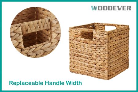 100% environmentally friendly Water Hyacinth folding woven basket, we offer a variety of woven shapes to choose from.