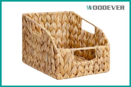 Natural Water Hyacinth Storage Basket Supplier Manufacturers in VietnamWith Built-In Handles Versatility Decorative Baskets Wholesale - Our Water Hyacinthwoven basket factory provides flexible customization services, which can adjust the size, shape, weaving density, material matching and color printing treatment according to the customer's needs, to meet the demand for high-quality and diversified products in all kinds of B2B markets.