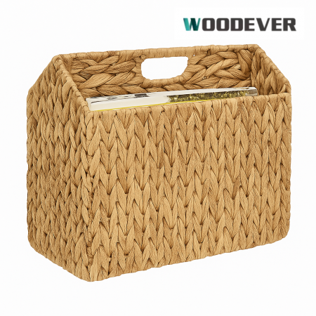 Water Hyacinth Woven Nesting Baskets Storage Bins With Built-In HanHand-Woven Water - Water Hyacinth Woven Nesting Baskets & Magazine Holders – WOODEVER OEM/ODM Vietnam Supplier