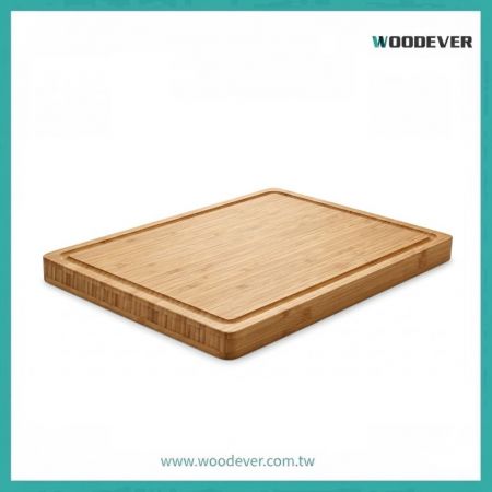 Premium Bamboo Cutting Board | 40 x 30 x 2.5 cm|  WOODEVER Customized  OEM/ODM - Professional Bamboo Storage Series: High-Stability & ESG-Compliant Solutions|  WOODEVER Customized  PET Furniture OEM/ODM
