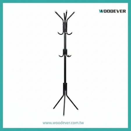 GR02 WOODEVER GR02 9-Hook Metal Coat Rack Vietnam Furniture Manufacturer | ODM Volume Supplier | Indoor & Outdoor Use - WOODEVER Customized Furniture OEM/ODM - Industrial Metal Workstation with Storage Shelves|Made in Vietnam|FSC/BSCI Certified|Professional Furniture Supplier