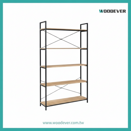 Industrial 5-Tier Wide Storage Rack | Commercial Office Shelving, Furniture Buyer's Top Choice – Modern Minimalist Entryway Rack,Vietnam-Based OEM/ODM Volume Supplier | Indoor & Outdoor Use - WOODEVER Customized Furniture OEM/ODM - Industrial Metal Workstation with Storage Shelves|Made in Vietnam｜FSC/BSCI Certified｜Professional Furniture Supplier