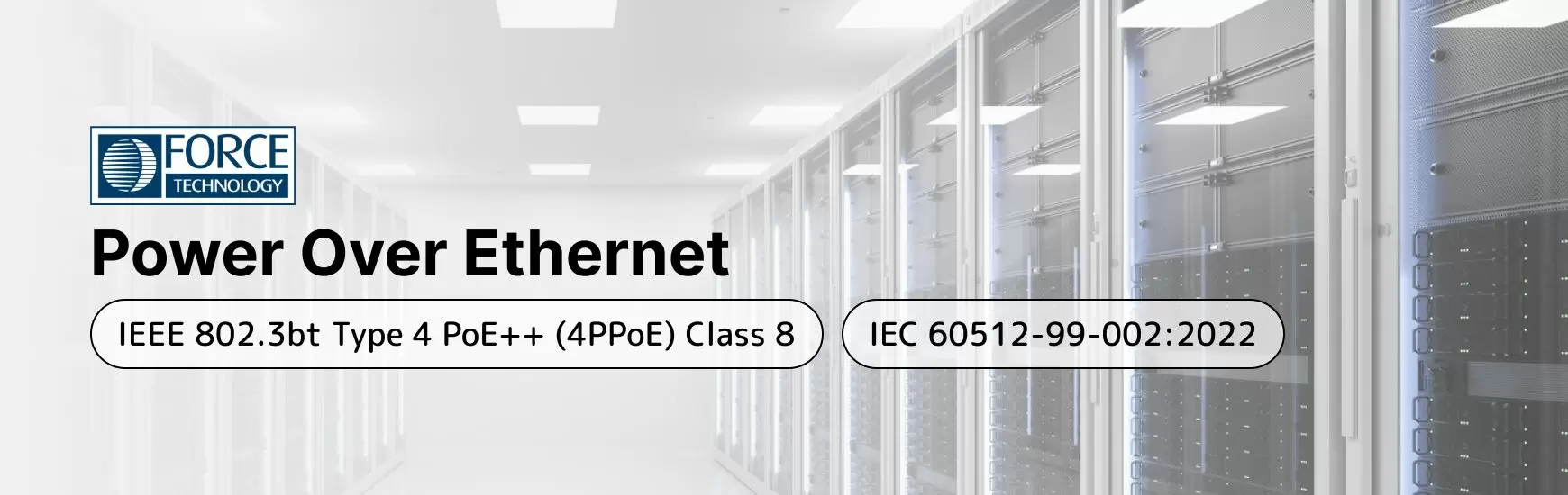 PoE++ konform für die Übertragung von Daten und Strom