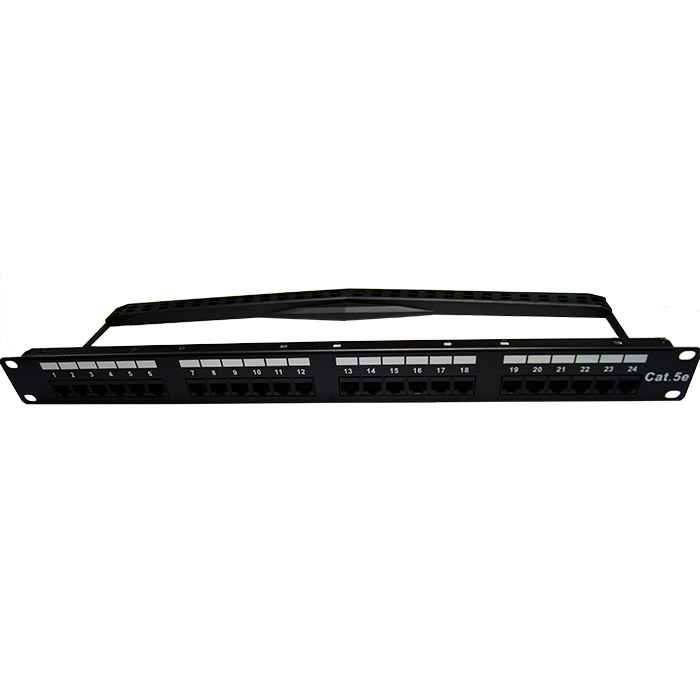 IEC 60603-7 Compliant Cat5e 1U Unshielded Patch Panel | Innovative ...