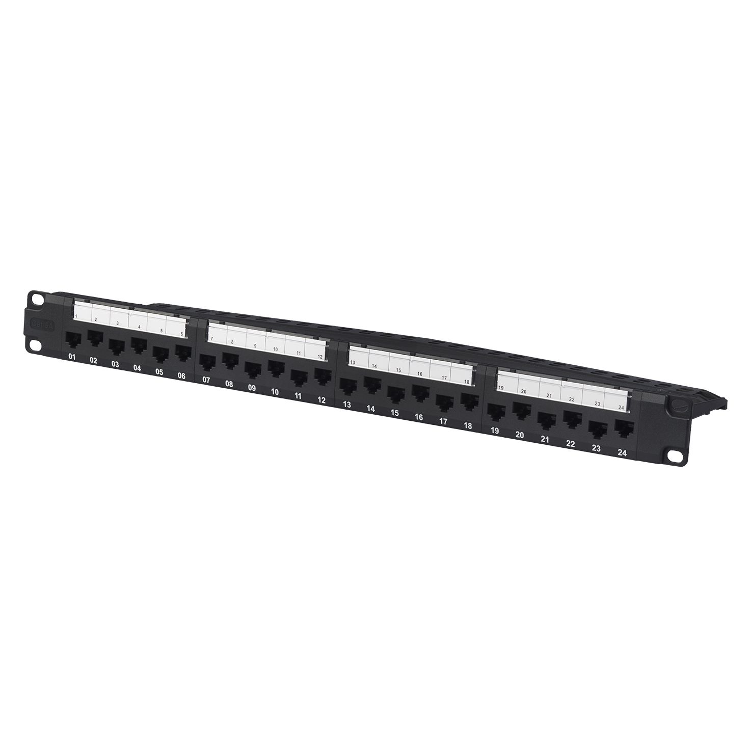 Cat6A Unshielded Modular Patch Panel for 10G Ethernet | Innovative ...