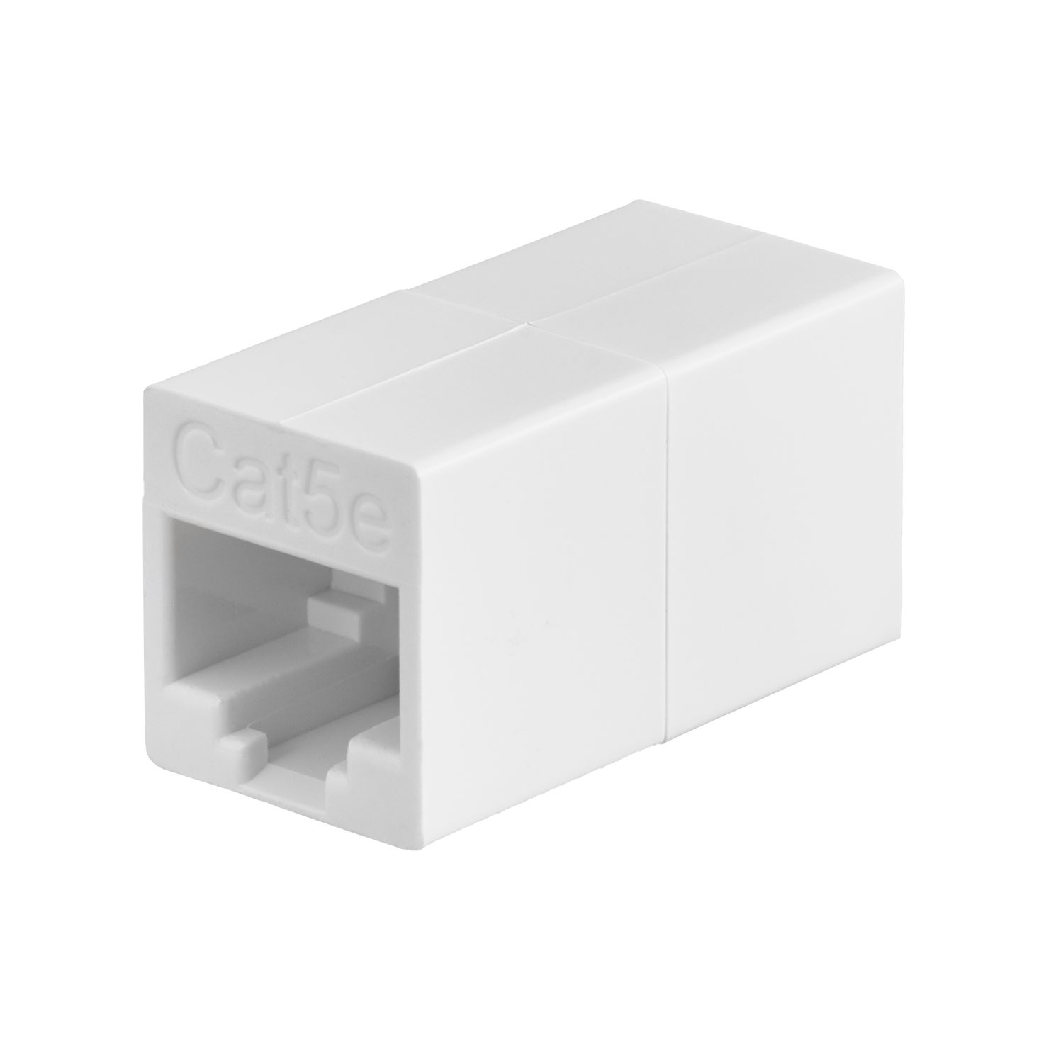 Cat5 Inline Module Cat.5E UTP 180° Inline Coupler Female to Female | EXW