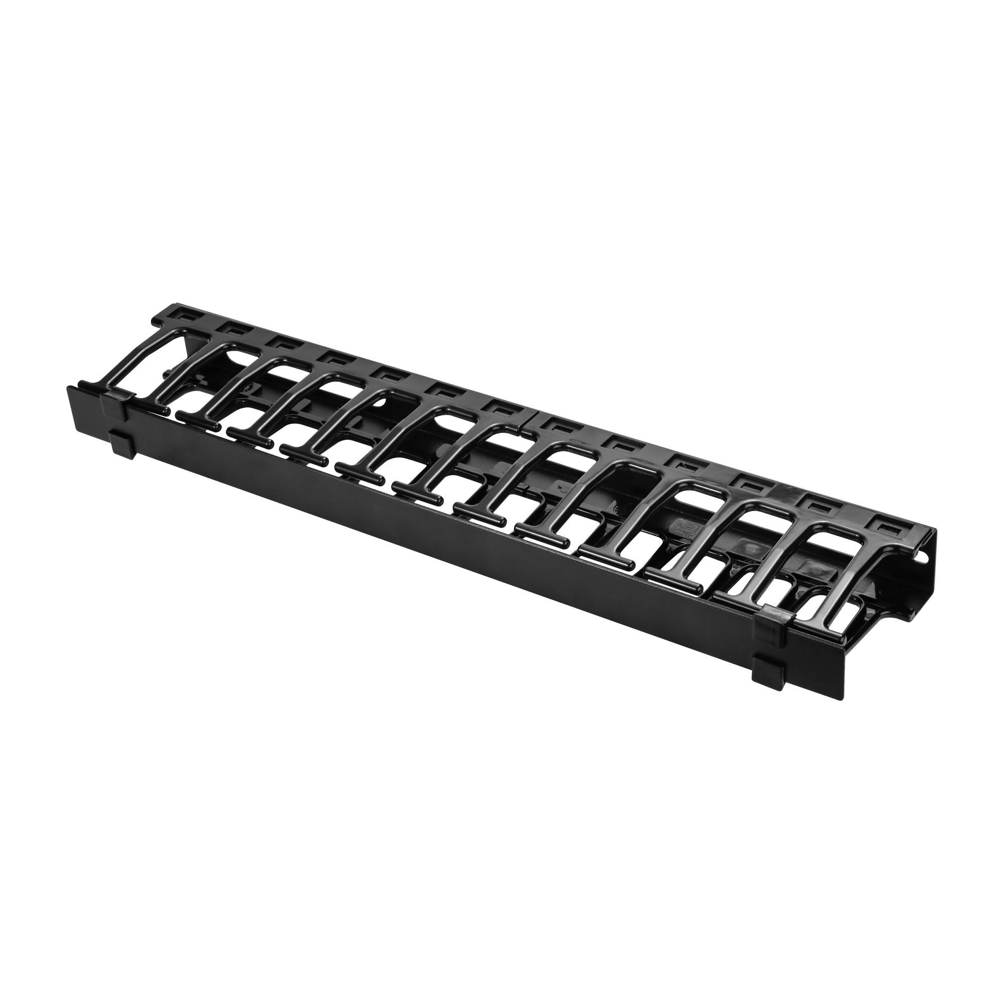 Horizontal Rack Cable Organizer in Front of Ethernet Patch Panels or ...