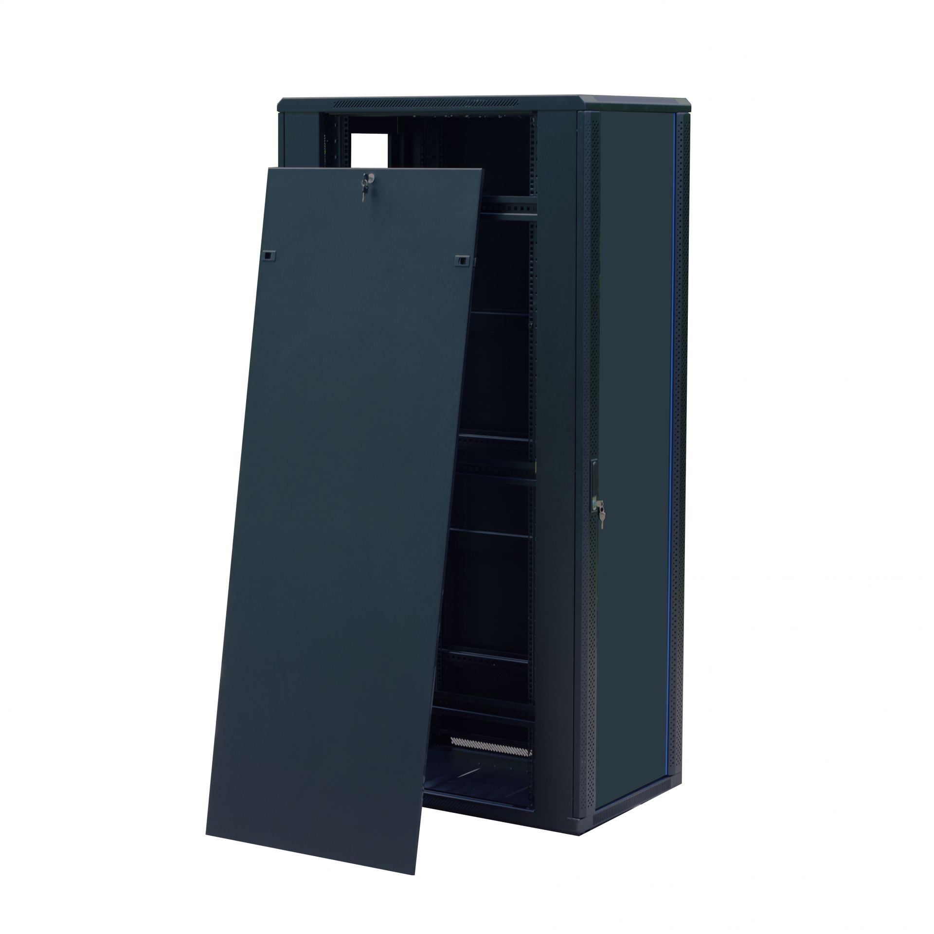 37U SPCC Network Rack Cabinet with Glass Door | EXW Manufacturing