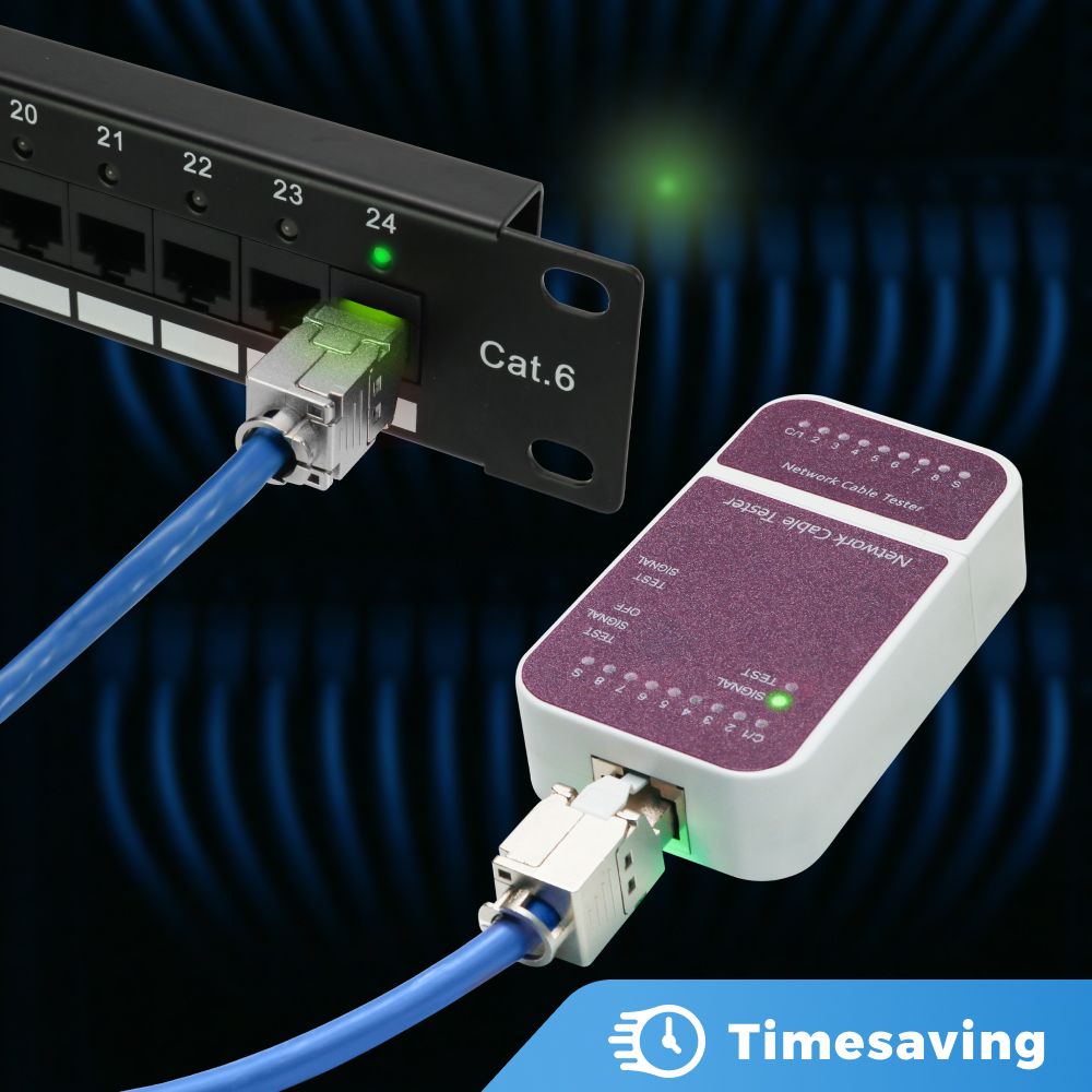 Cat6 UTP LED Patch Panel for Easy Network Identification | Innovative ...
