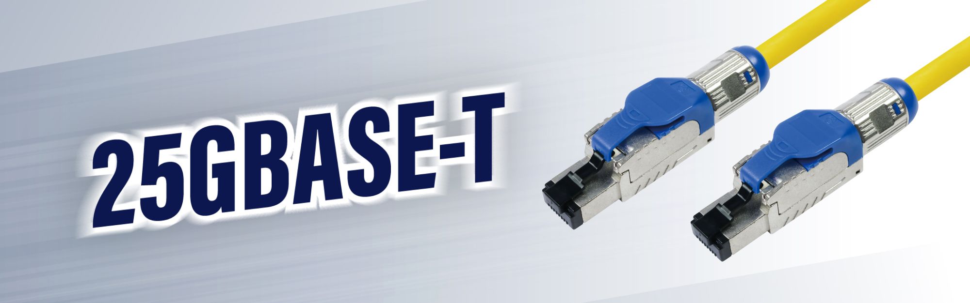 Katt.8 RJ45-kontakt med 25GBASE-T-prestanda