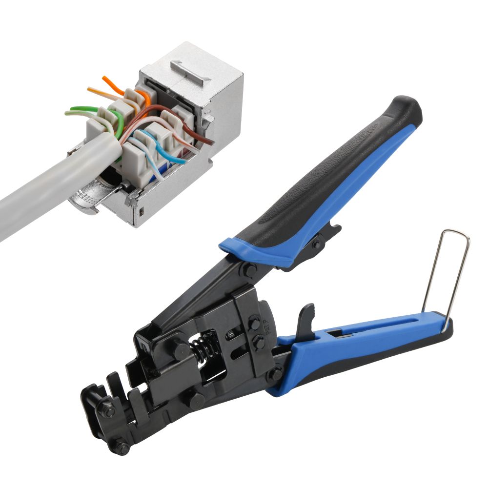 STP and UTP RJ45 Keystone Jack IDC Punch Down Tool | Innovative Modular ...