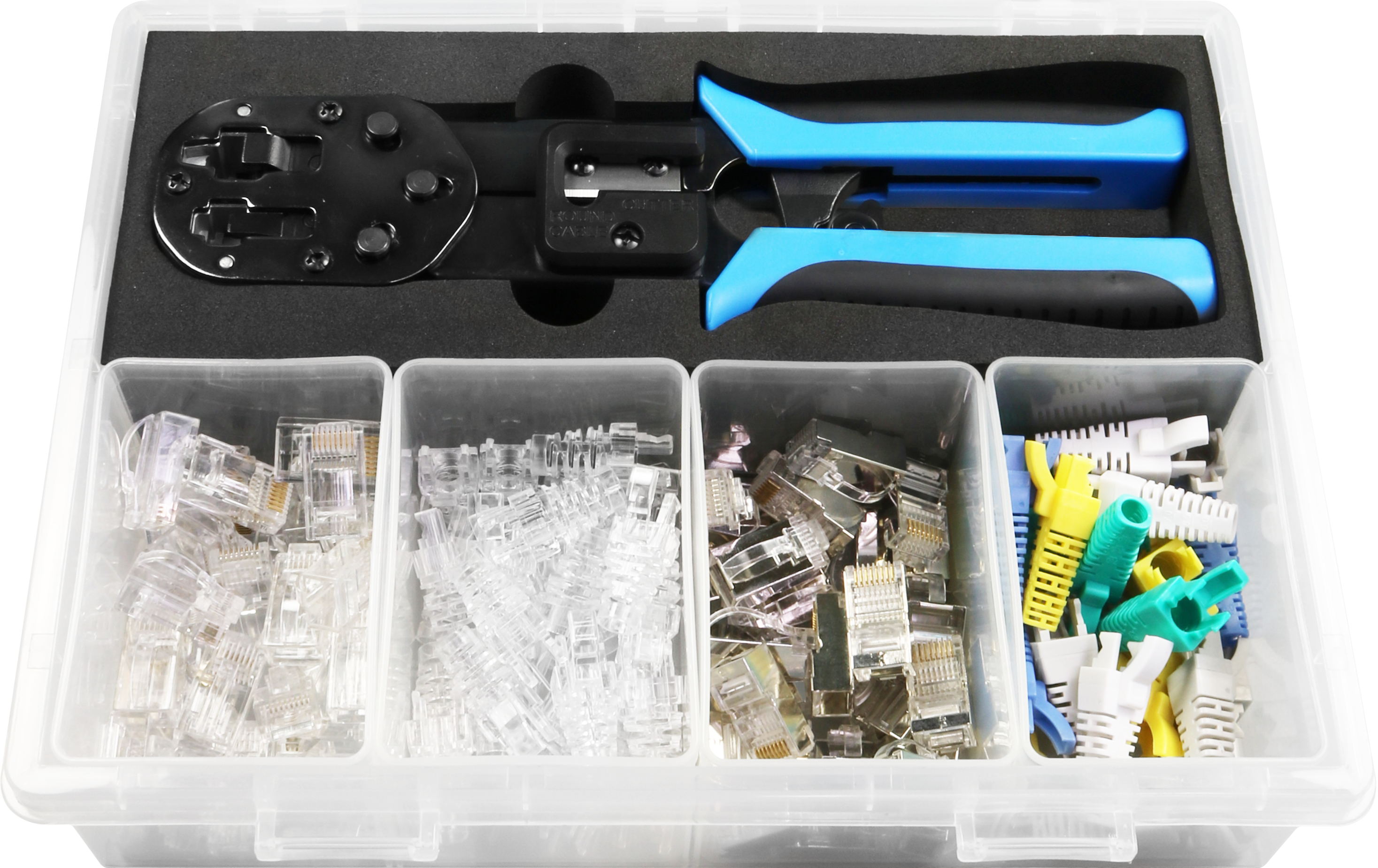 Kits de herramientas RJ45 recomendados (dos tipos)