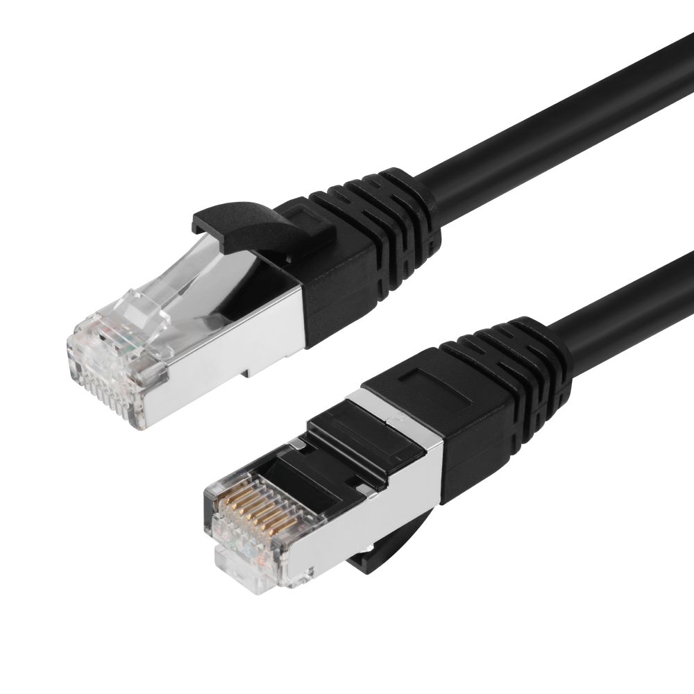 cablecc Cable de extensión de red Ethernet UTP Cat6 macho a hembra LAN Ethernet 8P8C FTP STP con agujeros de montaje en panel cablecc Cable de extensión de red Ethernet UTP Cat6 macho a hembra LAN Ethernet 8P8C FTP STP con agujeros de montaje en panel