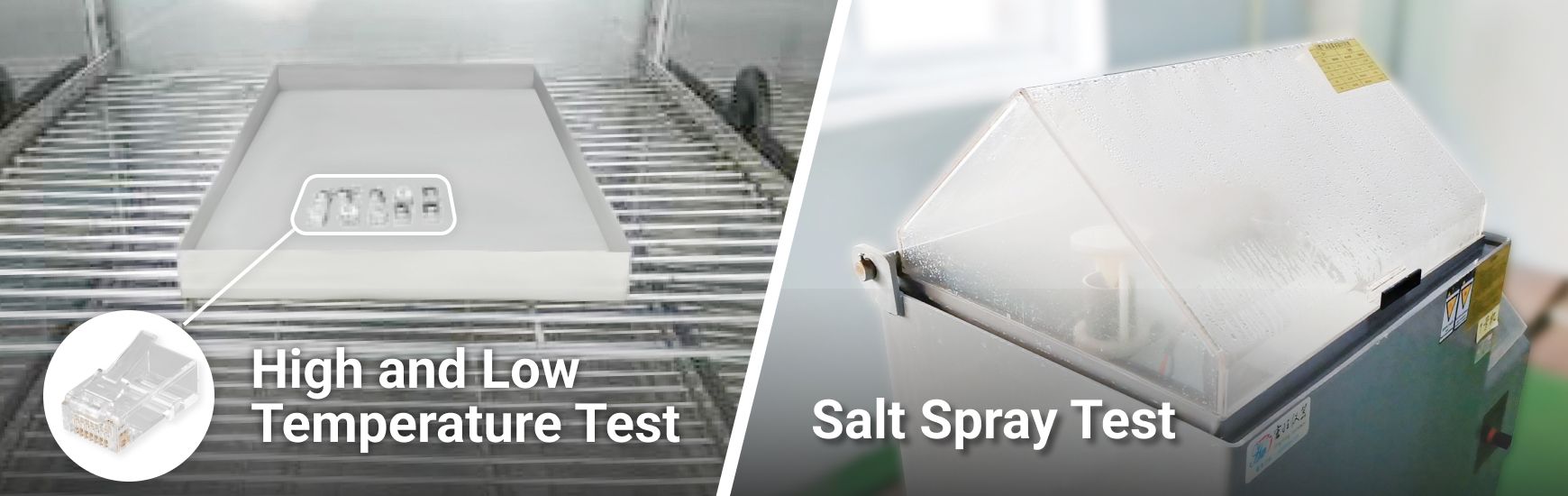 Cuchillas de contacto personalizadas con rigurosas pruebas ambientales