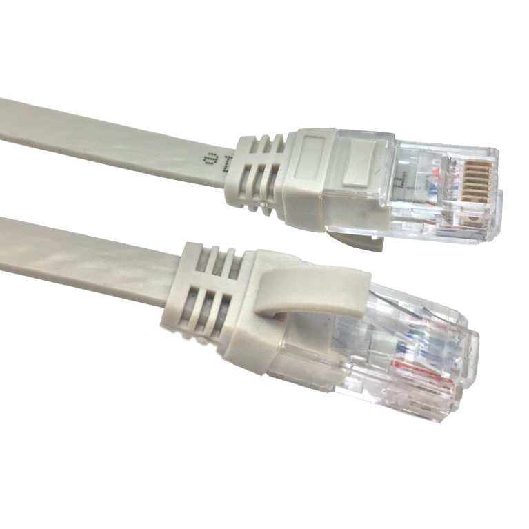 Cat.6 30AWG Flat Patch Cord | UL Certified RJ45 Cable - EXW