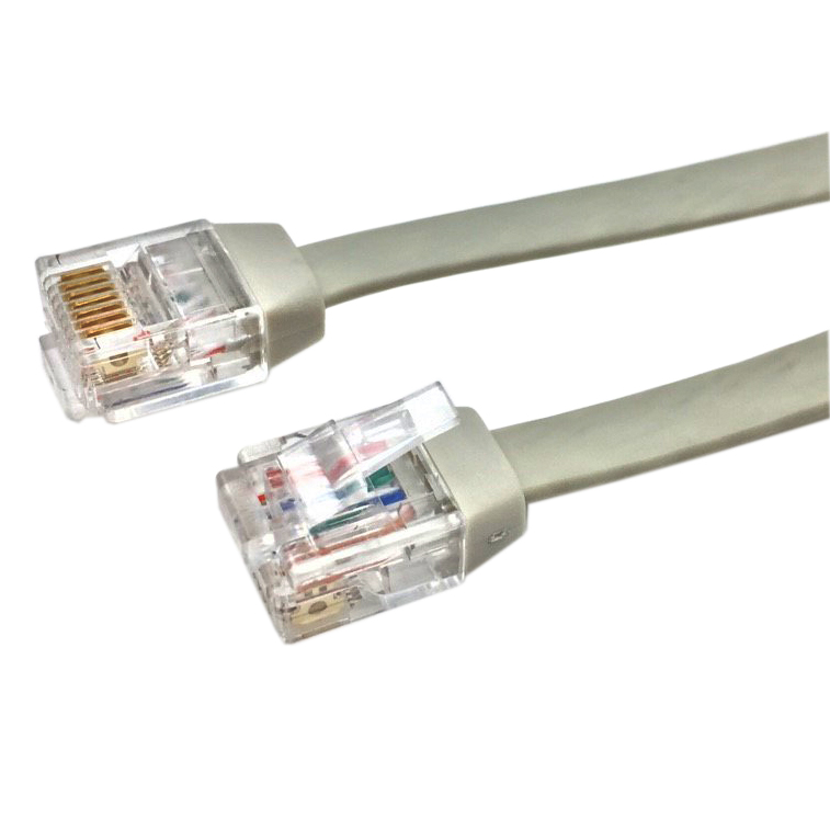 Cat6 Flat Patch Cord with Slim RJ45 Plug | EXW UL Certified