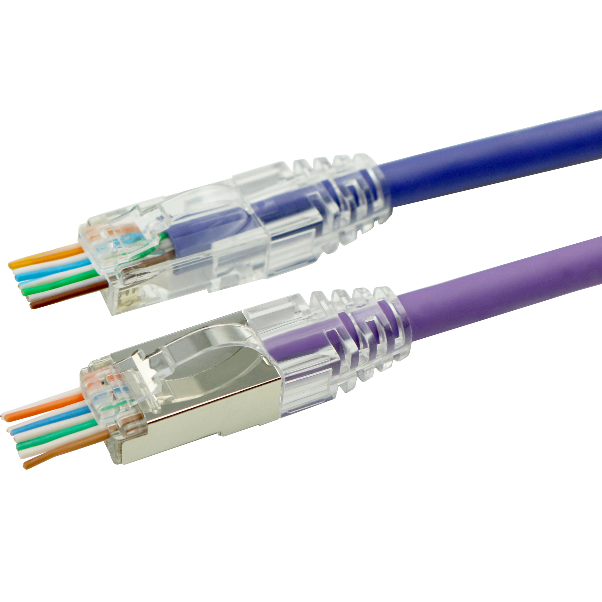 Solución de cableado Cat8, Conectores RJ45: Mejorando la integridad y el  rendimiento de la red para profesionales