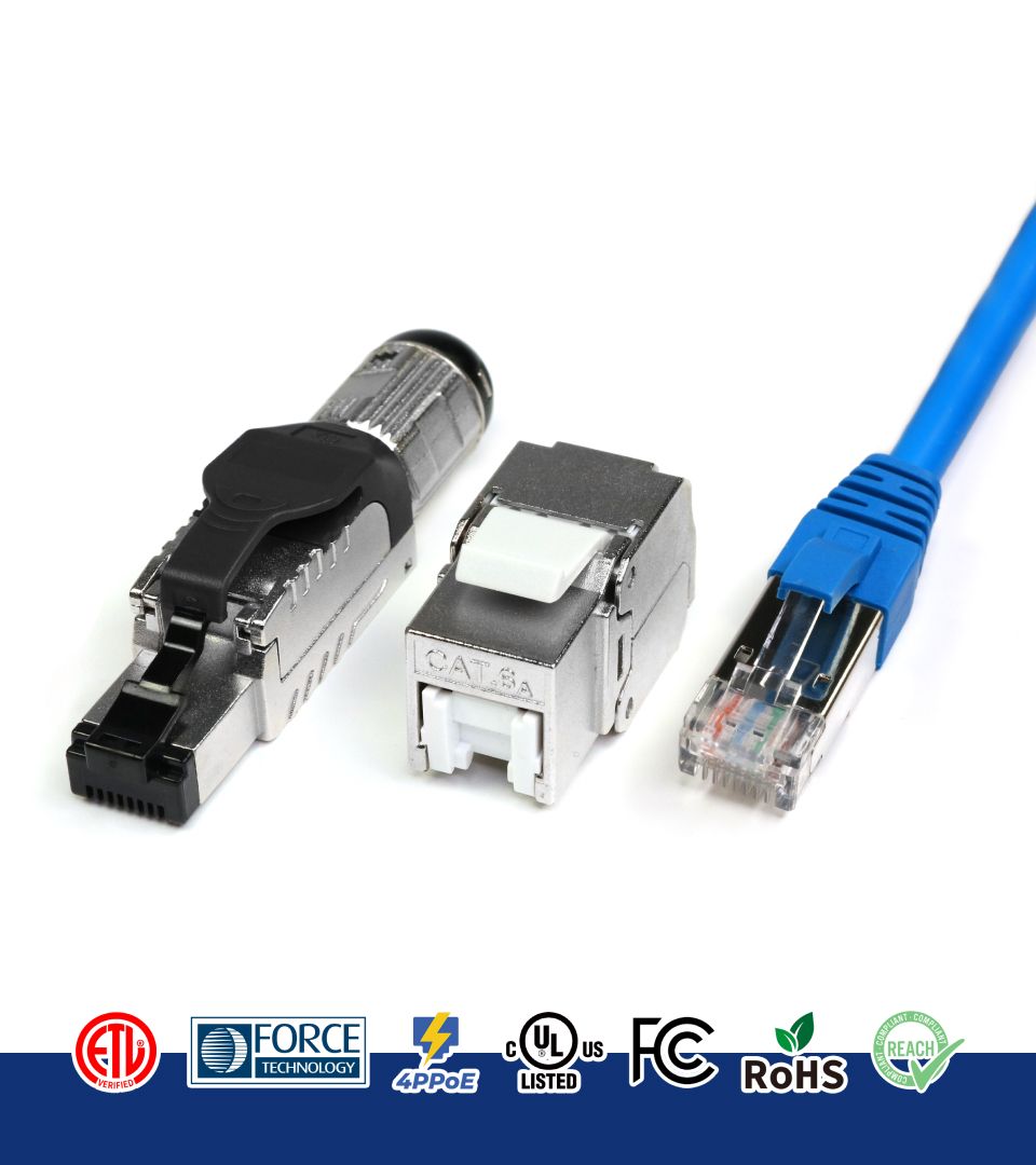 Cat6A Cabling Solution, RJ45 Connectors: Enhancing Network Integrity and  Performance for Professionals