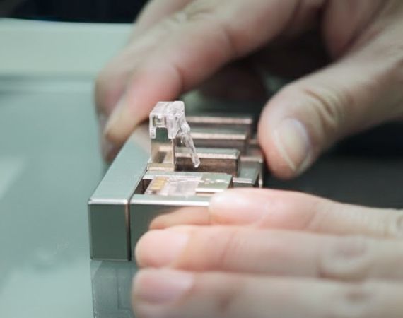 Ordine e imballaggio personalizzati OEM ODM per connettori 8P8C