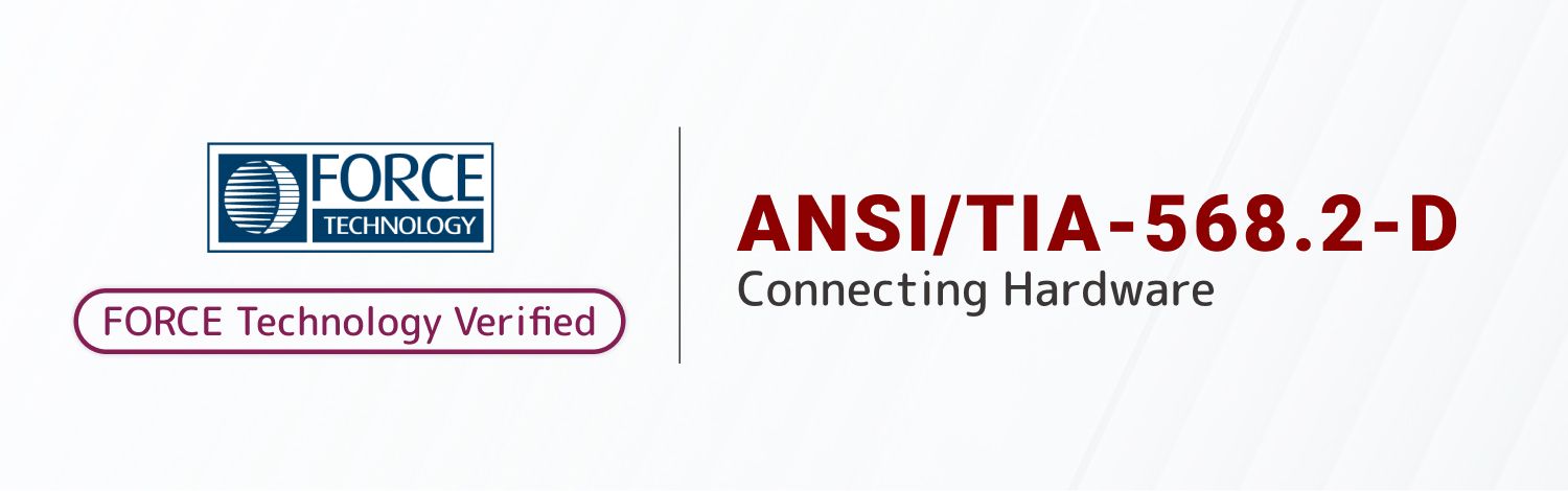 Conector de red Cat.6A verificado por FORCE.