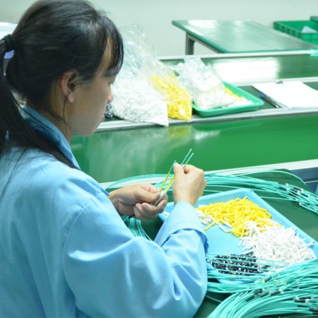 Fabricación de Cables de Parche de Fibra