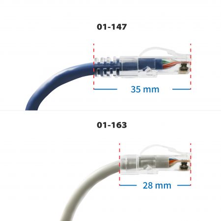 O plugue de design diferente para conector RJ45 de trava de arco