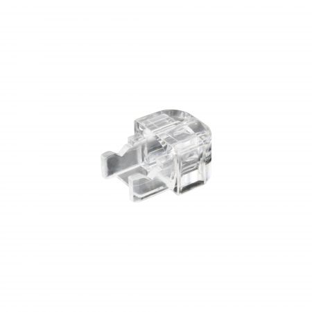 Connettore Modulare Corto RJ45, Trasparente - Boot Trasparente per Connettore Corto RJ45 con Spina a Scatto