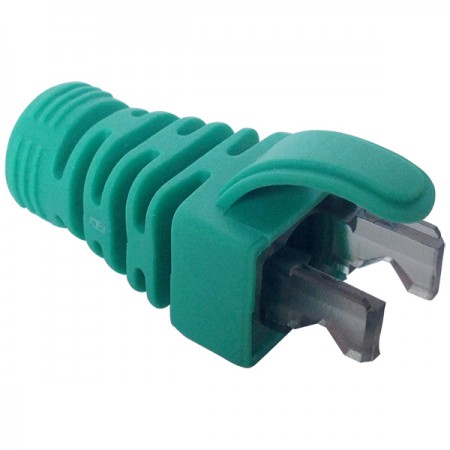 Bota de Conector Verde de PVC Macio