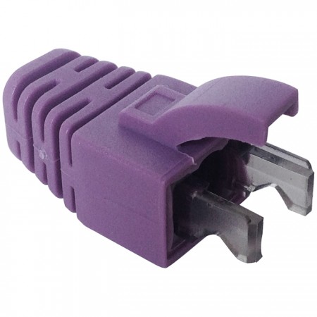 RJ45 Purple PVC Plug Boot