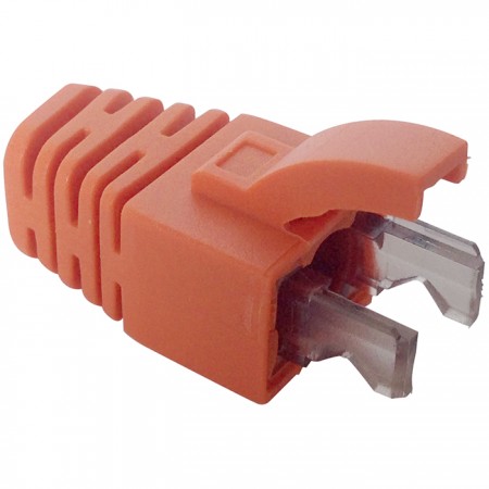 RJ45 Modular Plug PVC Flexible End Plug Boot