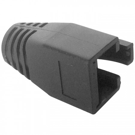 Black Ethernet Boot For Large Diameter