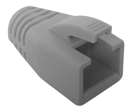 플러그 부츠 회색