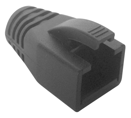 플러그 부츠 블랙 색상