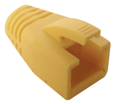 플러그 부츠 노란색