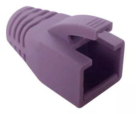 플러그 부트 보라색