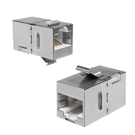 InLine Accoppiatore cavi rigidi Cat.5e con modulo LSA, schermato fino a InLine Accoppiatore cavi rigidi Cat.5e con modulo LSA, schermato fino a