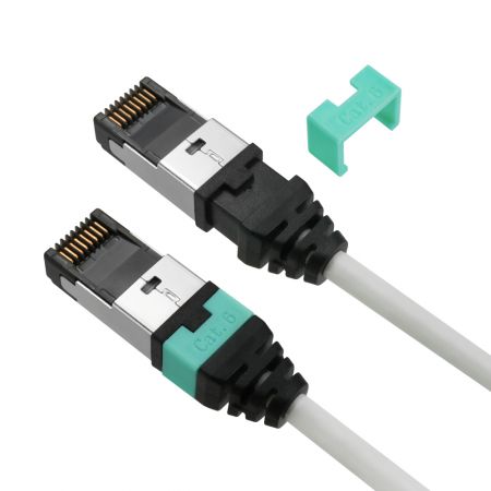 Cable de conexión de parche con codificación de colores Cat 6 con chaqueta de PVC o LSZH