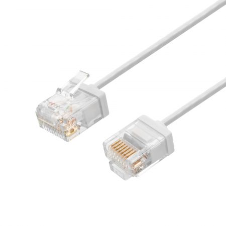 Cat.6 UTP 32 AWG Slim Patch Cord With Extra Small Modular Plugs