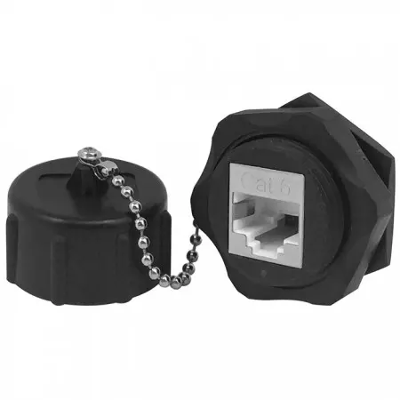 IP68 industriële Cat.6 STP 180 graden 110 type keystone jack - IP68 waterdichte Cat6 STP keystone jack
