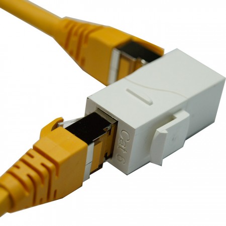 Cat 6 UTP Female-To Female Feed-Through Connection