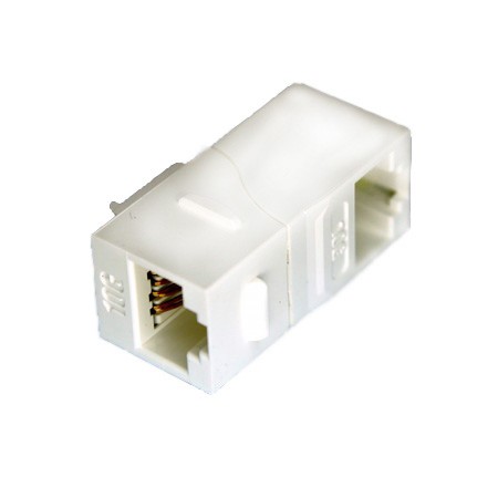 موصل Inline بزاوية 90 درجة Cat.6A UTP - موصل Cat6A UTP بزاوية 180 درجة