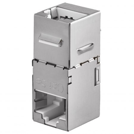 FTP 90-Grad Inline-Koppler Cat5E